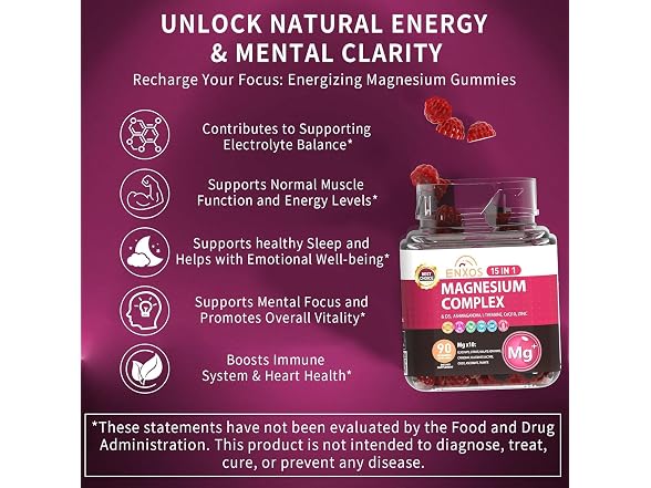 15-In-1 Magnesium Complex Gummies 350