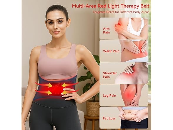 EVATEALE Red Light Therapy Belt for Body