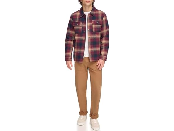 Red Ombre Plaid