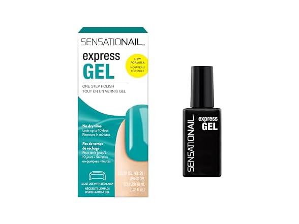 Sensationail Express Gel One Step Nail Polish Mermaid