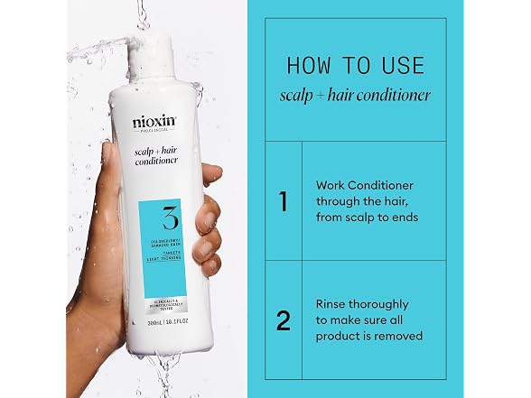 Nioxin System 3 Therapy Conditioner 10.1oz
