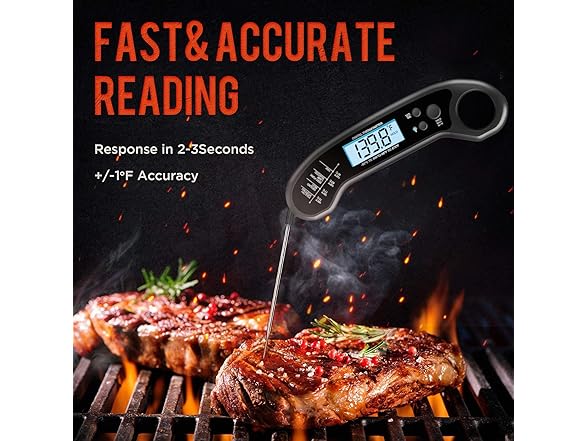 ROUUO Instant Read Meat Thermometer G1