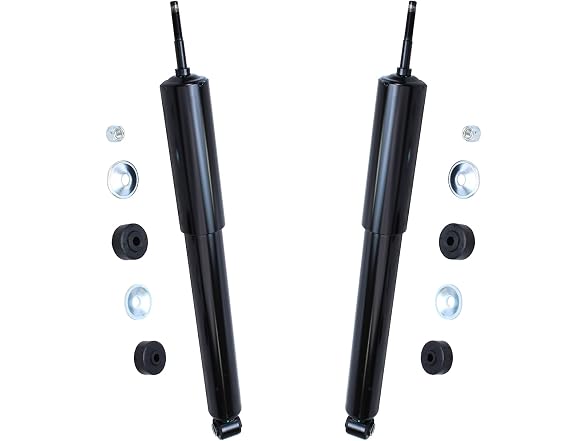 Detroit Axle - 2pc 4WD Front Shock Absorbers Assem