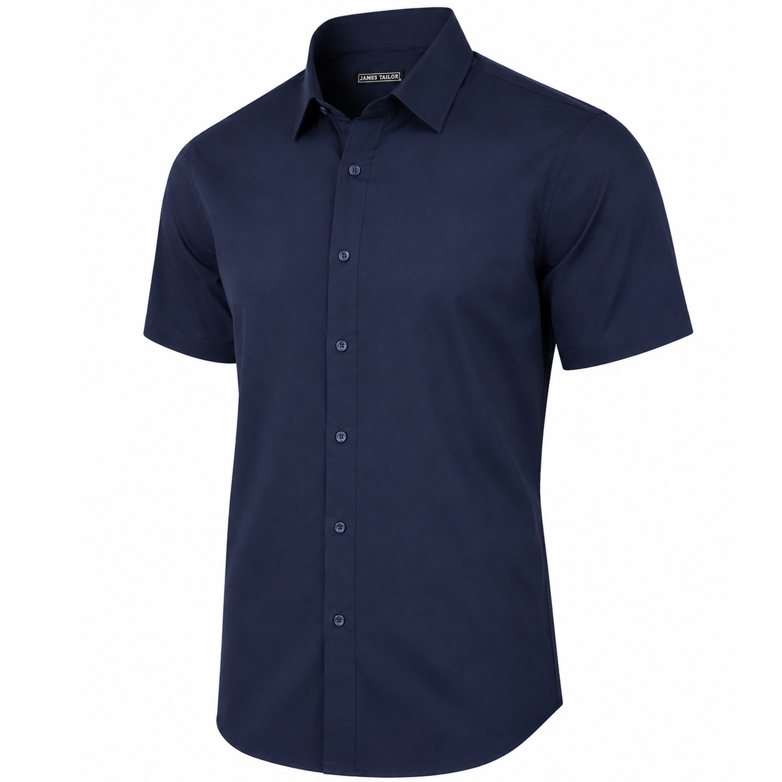Mens S/S Stretch Dress Shirt - Gallery 23