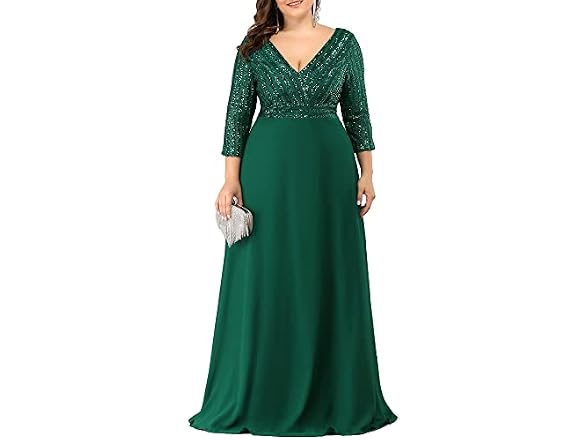 Ever-Pretty Women (14) Chiffon Formal Sequin Dress