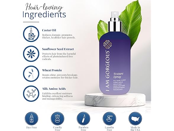 I am gorgeous Volume Texturizing Spray