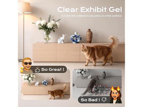 13oz Clear Exhibit Gel, Reusable Museum