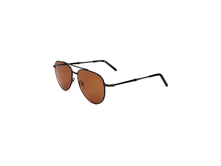 Ferragamo Unisex SF226S 086 Sunglasses Black - Gallery 4