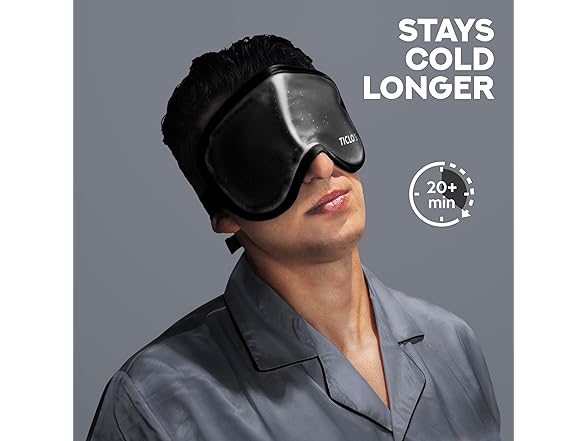 TICLO'S Cooling Gel mask (Black)