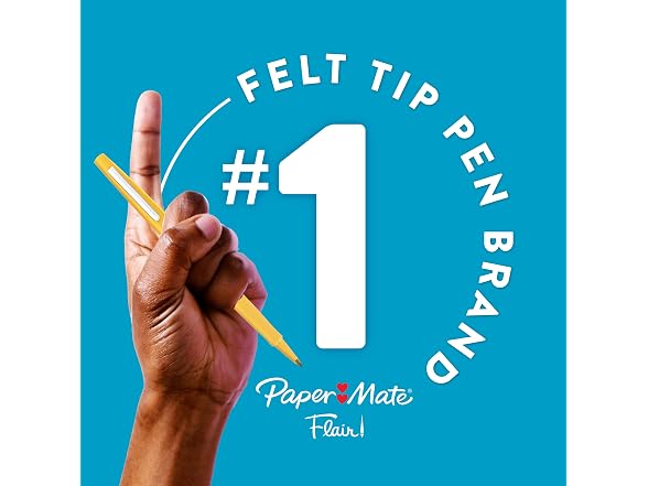 Paper Mate Paper Mate Flair Felt Tip Pens, Medium