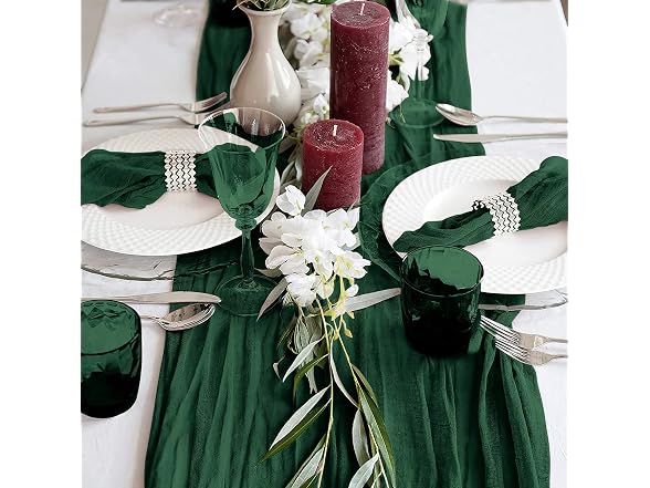 Cheesecloth Table Runner Gauze Decorations