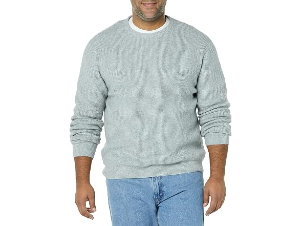 Amazon Essentials Sweater, Light Grey (XS)