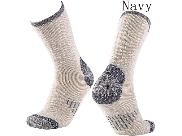 NEVSNEV Men's Crew Socks 3-Pairs