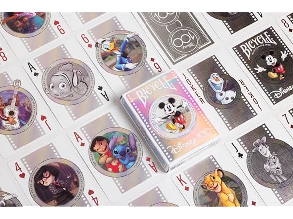 Bicycle Disney 100 Year Cards - 6 Pack