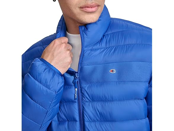 Champion Men Lightweight Packable Puffer Jacket