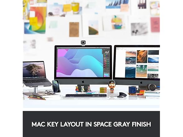 Logitech MX Keys Advanced Wireless Illuminated Keyboard for (Open Box)