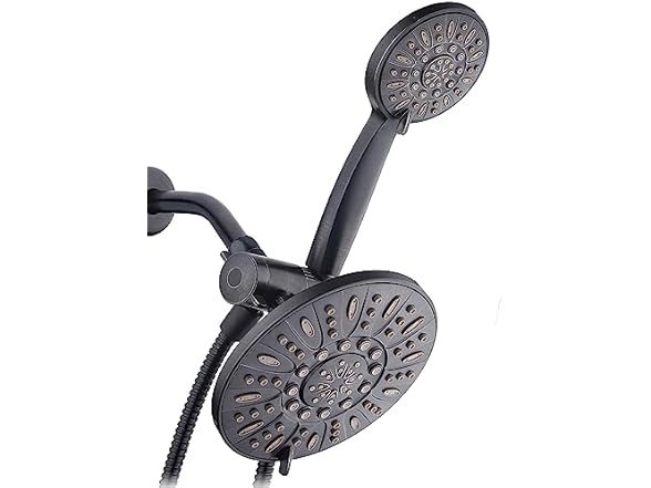 AquaDance Oil Rubbed Bronze Combo Shower Head