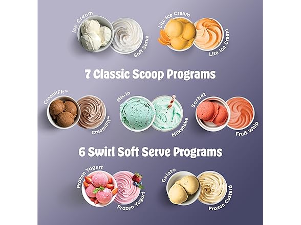 NINJA CREAMi Swirl 13-in-1 Ice Cream Machine