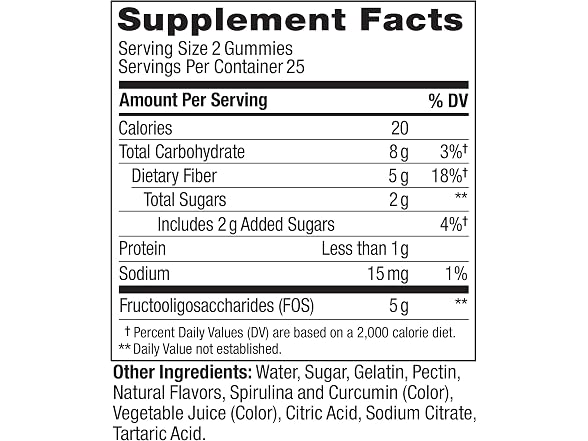 OLLY | Fiber Gummy Rings 50 Count