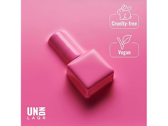 UN/DN Vegan Nail Polish - Party Favor - Pink Nail Polish - 