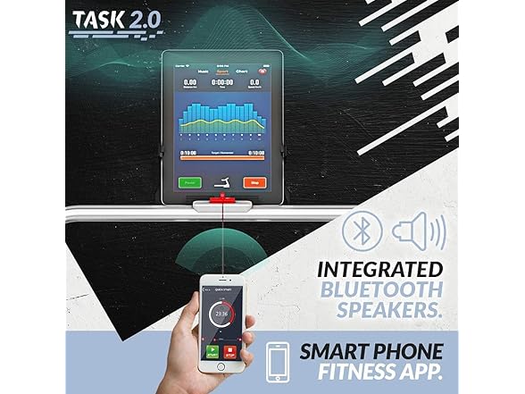 Bluefin Task 2.0 2-in-1 Desk Treadmill