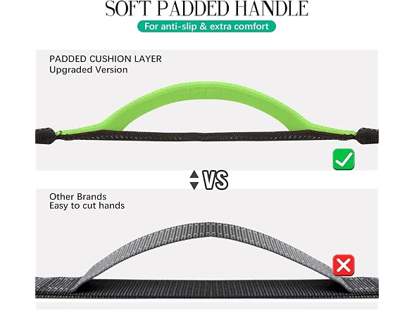 Hands Free Dog Leash, Dual Handle Retractabl