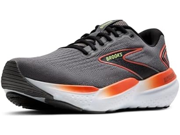 Grey/Mandarin Red/Green