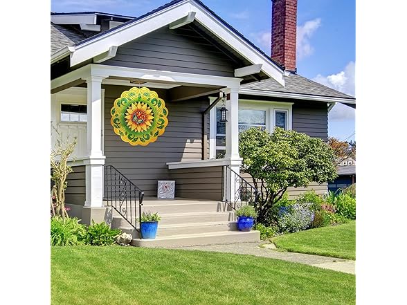 GOTOME Sunflower Wind Spinners 3D