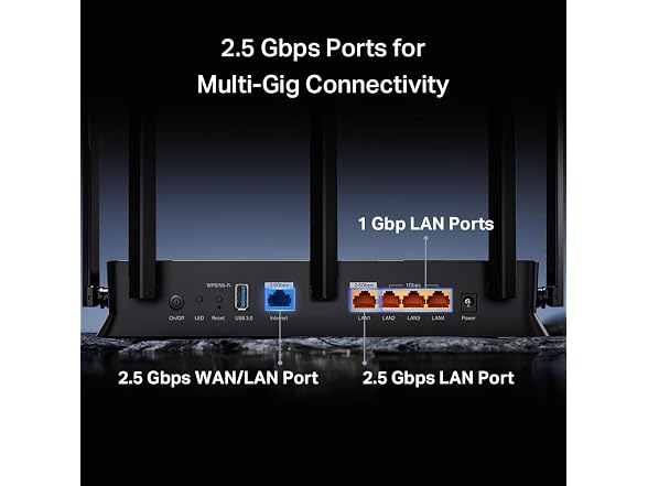 TP-Link TP-Link Dual-Band BE5000 WiFi 7 Router