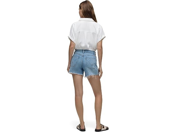 HUDSON Women's Drawstring Button Down