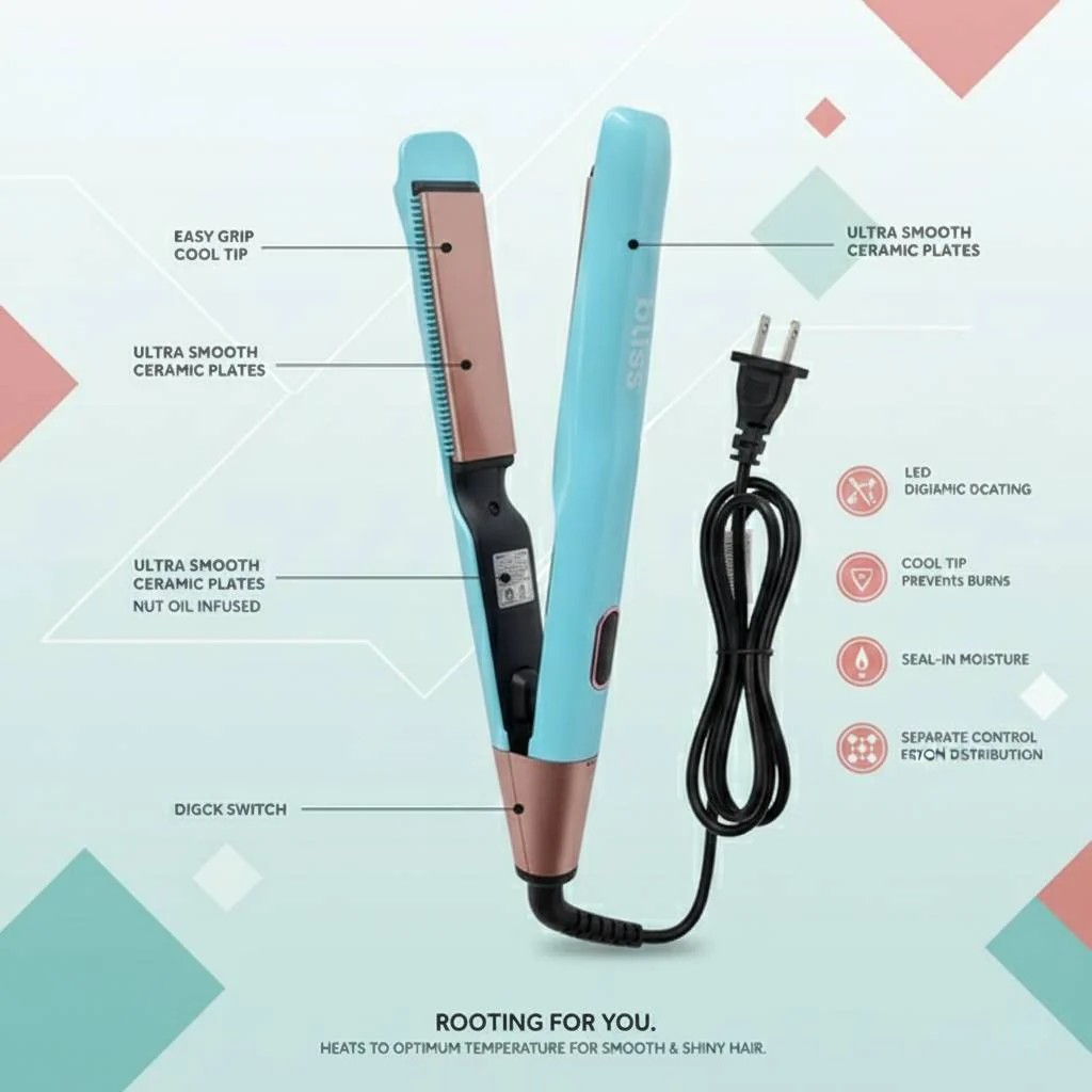 Hair Straightener & Curling Iron - Gallery 14