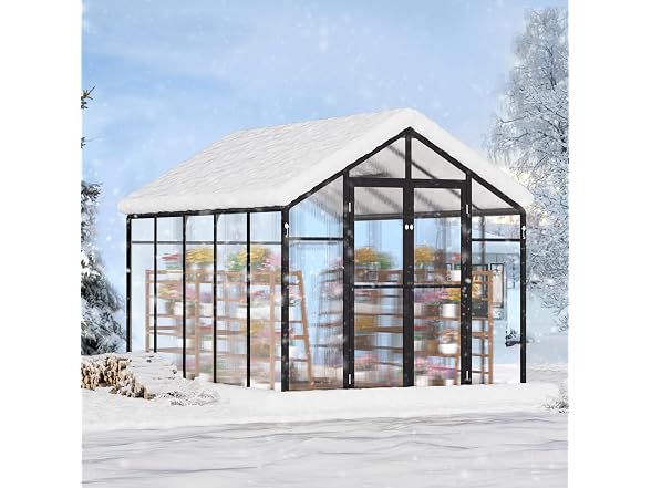 Polycarbonate Garden Greenhouse