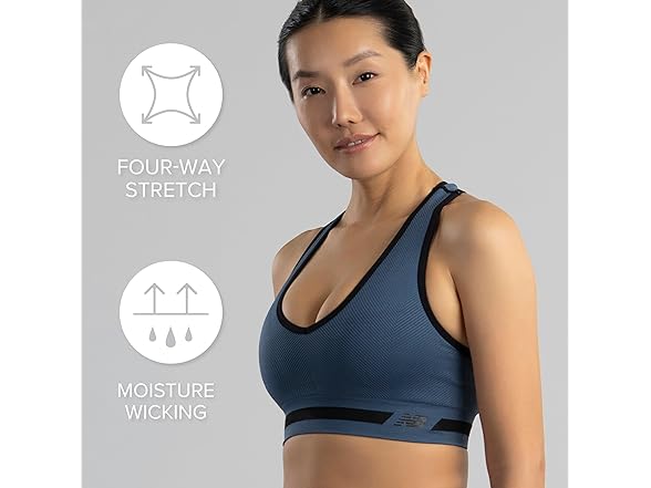 New Balance Seamless Wirefree V-Neck