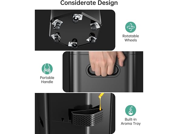 AERZY 5Gal Smart Humidifier 1000mL/h