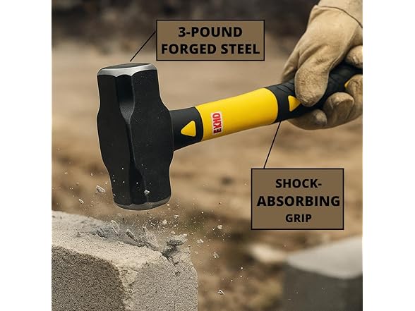 EXXO 9470 3 lb Sledge Hammer