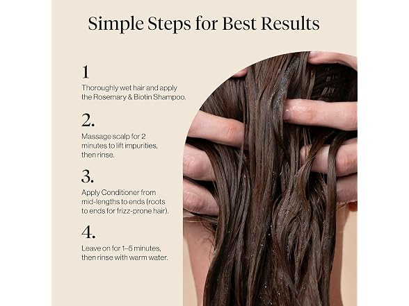 Kitsch Rosemary & Biotin Shampoo