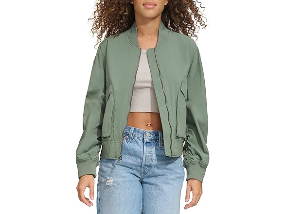 Levis Womens Lightweight Shorty Bomber