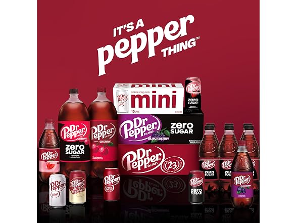 Dr. Pepper Blackberry Zero Sugar 12oz 12pk