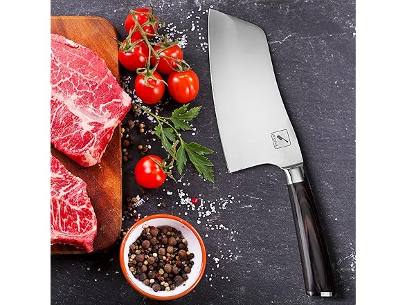 imarku 7 inch cleaver knife