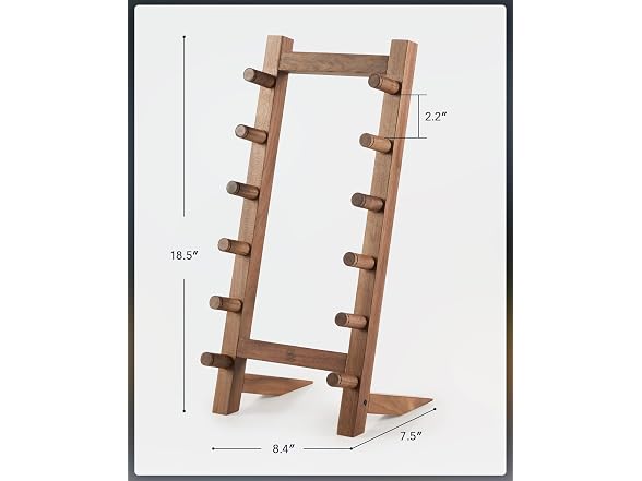 KYOKU 6 Layer Wooden Knife Stand