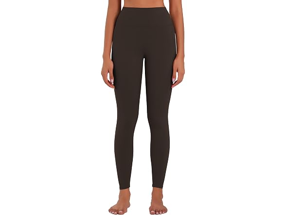 Sunzel Womens Leggings 25in M Brown