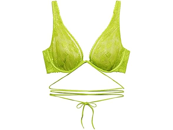 Savage X Fenty Green Bra (36DD)