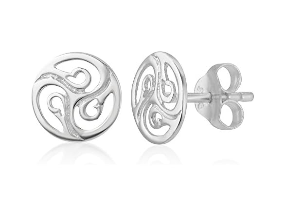 CHUVORA Celtic Knots Stud Earrings