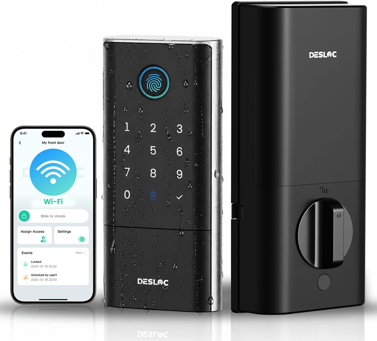 DESLOC Smart Lock with Fingerprint - Gallery 12
