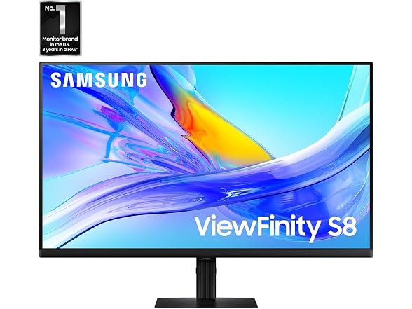 (NEW) Samsung 37” ViewFinity S8 (S80UD) 4K UHD HDR10 Monitor