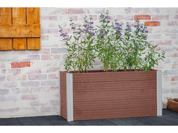 Vita Urbana 16x39x18 Parklette Planter