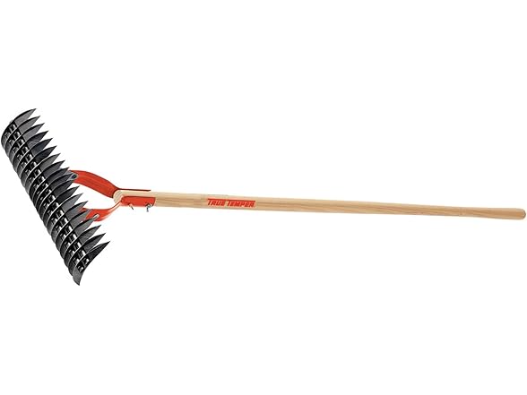 True Temper Adjustable Thatching Rake