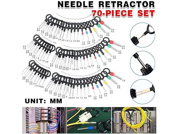 70Pcs Terminal Removal Kit