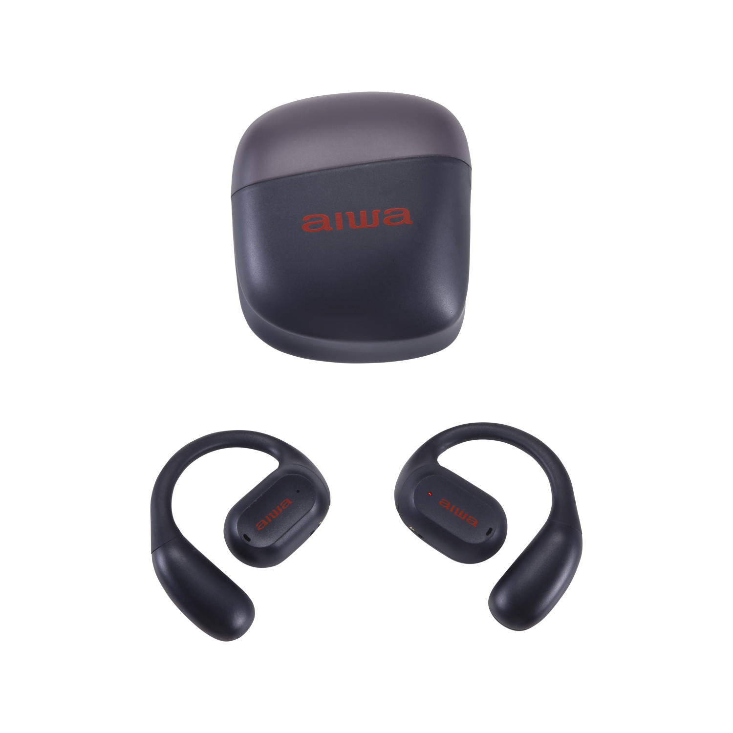 Aiwa OWS Earbuds with Display Charging Case - Gallery 12