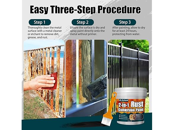 autosel Rust Converter Metal Primer